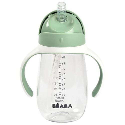 cumpără Cană cu pai Beaba B913533 Cana cu pai din Tritan 300 ml Sage Green în Chișinău 