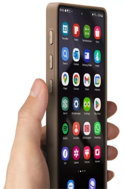 купить Чехол для смартфона Pitaka PIN Button Case for S25 Ultra (PIN Button Black/Gold) (PBS2502U) в Кишинёве 