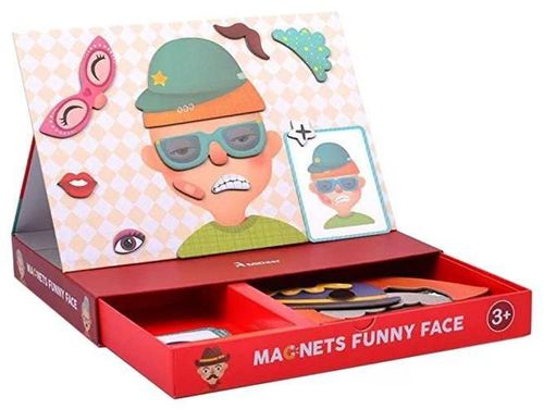 cumpără Joc educativ de masă Mideer MD1038 Set de joacă magnetic Față amuzantă în Chișinău 