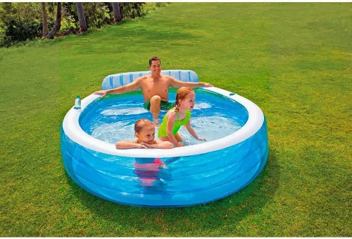 cumpără Piscină gonflabilă Intex 57190 Familiar 224х216х76, 640L, 3+ în Chișinău 