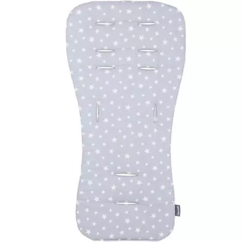 cumpără Accesorii pentru cărucior Chipolino VVPAD02403GREY Матрасик в коляску grey/grey stars în Chișinău 