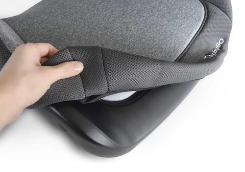 cumpără Scaun auto BabyGo BGO-3509 booster i-Size Melange Gray, 125-150 cm în Chișinău 