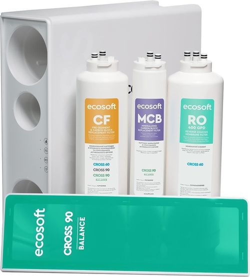купить Фильтр проточный для воды Ecosoft 47EK0625 Sistem cu osmoza inversa Ecosoft Cross90 Mineral в Кишинёве 