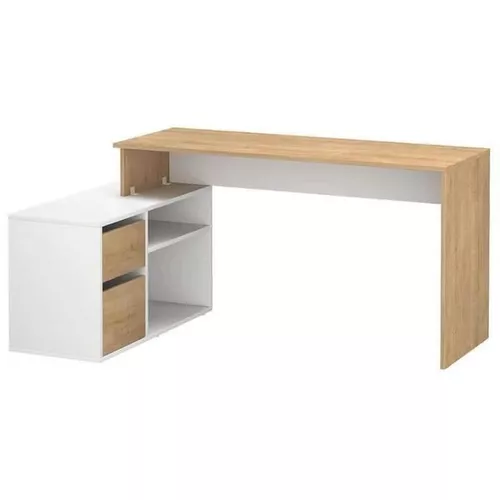 купить Офисный стол Bofigo 20-03-41 Sapphire Oak/White в Кишинёве 