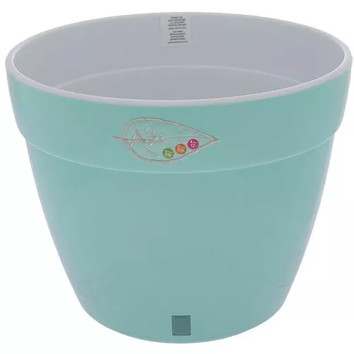 cumpără Ghiveci pentru flori Santino Asti (18.0L, Menta/Alb) în Chișinău 