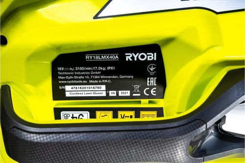 купить Газонокосилка RYOBI RY18LMX40A-240 5133004587 в Кишинёве 