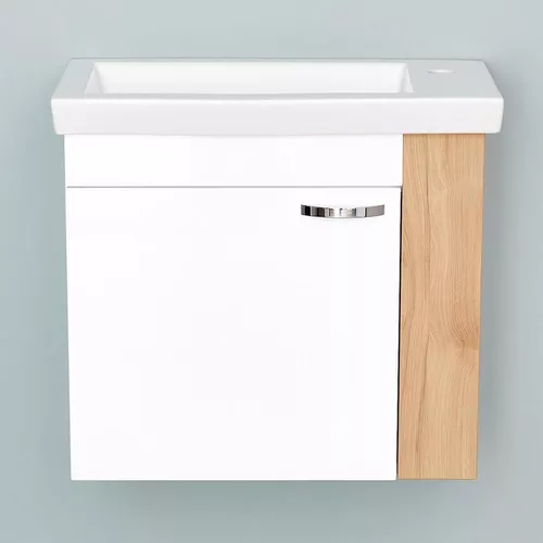 cumpără Dulap pentru lavoar Bayro подвесной Promo Isik 600 гикори рокфорд în Chișinău 