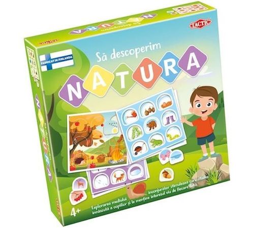 cumpără Joc educativ de masă Tactic 59185 Joc Let's learn Nature (RO) în Chișinău 