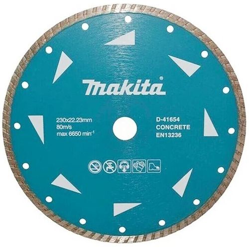 купить Диск отрезной Makita D-41654 Disc diamantat ondulat 230x22.23mm в Кишинёве 