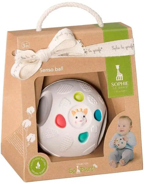 купить Игрушка Sophie la Girafe 220125 Minge senzorială So Pure (100% latex natural) в Кишинёве 