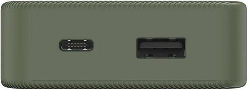 cumpără Acumulator extern USB (Powerbank) Hama 201713 Colour 10 Power Pack, 10000 mAh, 2 Outputs: USB-C, USB-A, green în Chișinău 