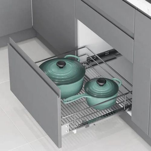 купить Фурнитура для мебели Starax S-2346-C хром корзина выдвиж кр.фас. п/в 600мм в Кишинёве 