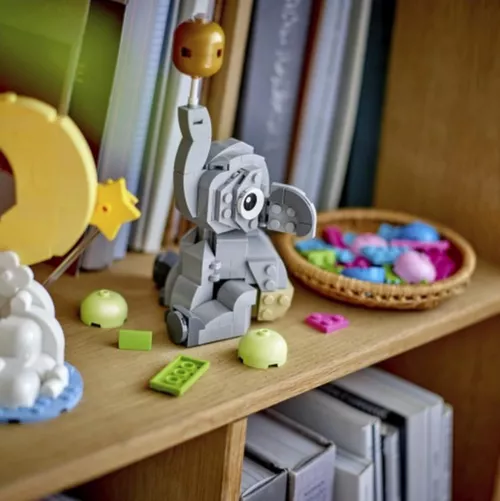 cumpără Set de construcție Lego 40814 Extended Line Pui de elefant in cer în Chișinău 