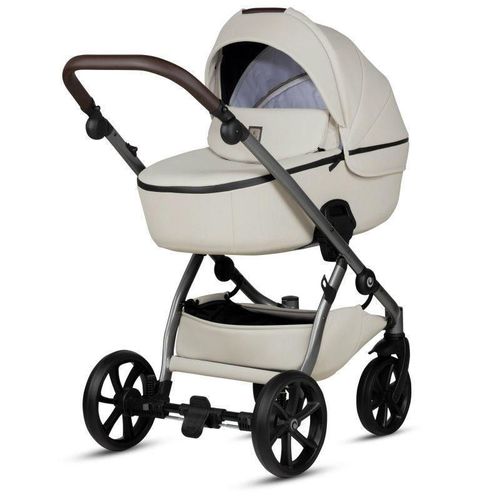 купить Детская коляска Tutis 2in1 UNO5+ Leather 2/1 Black Sesame (1402168) в Кишинёве 