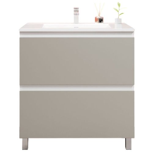 cumpără Dulap pentru lavoar Bayro Wings под столешницу/умывальник Allegro 800 light grey, напольный în Chișinău 