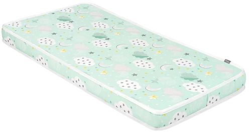 купить Матрас детский Kikka Boo 41107030004 Saltea pentru patut Fantasia Clouds Mint, 120x60x9cm в Кишинёве 