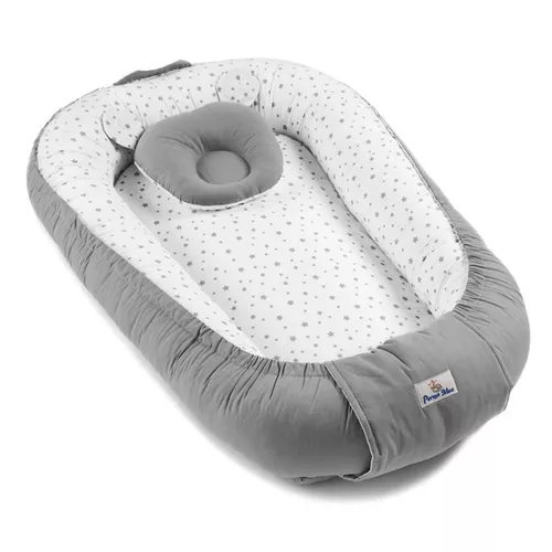 cumpără Cocon pentru bebelusi PernaMea Babynest Stele Gri (PM.100927/6) în Chișinău 