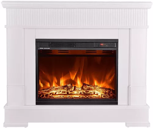 cumpără Șemineu electric ArtFlame Ideal & Lorance, 882x1044x279 mm, Alb în Chișinău 