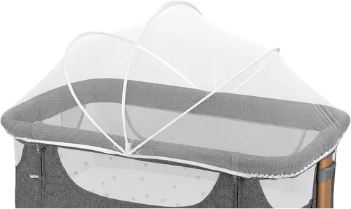 cumpără Țarc MoMi Smart Bed 4 in 1 - gray în Chișinău 