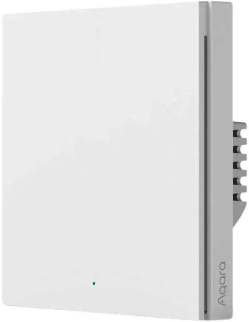 купить Выключатель электрический Aqara H1 PRO - 1 клавиша (c нулём) квадратный подрозетник, белый (QBKG30LM) в Кишинёве 