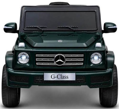 cumpără Mașină electrică pentru copii Kids car 8010268-2R_Green Mercedes-Benz G 500, 12V7AH, scaune din piele în Chișinău 