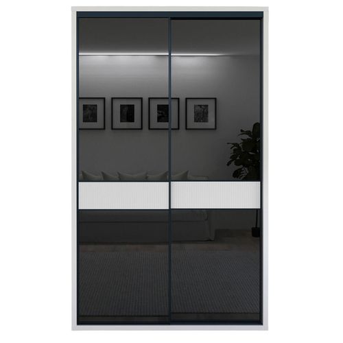 cumpără Dulap Bayro Murano 1400x2300x600 белый, купе în Chișinău 