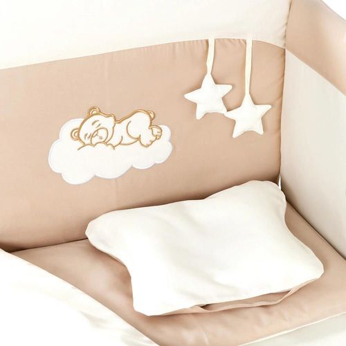 купить Детское постельное белье PernaMea Set lenjerie 8 piese Satin Urs Maro (PM.101608/2) в Кишинёве 