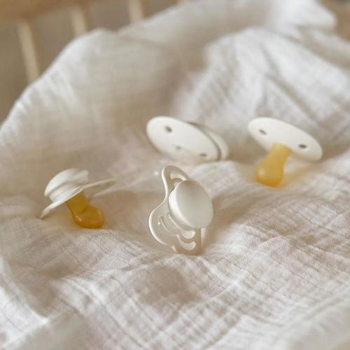 купить Пустышка BIBS 92340 Set 4 suzete Try-it collection 6+ luni Ivory в Кишинёве 