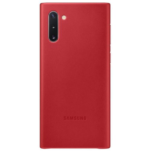 cumpără Husă pentru smartphone Samsung EF-VN970 Leather Cover Red în Chișinău 