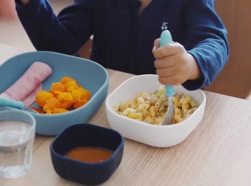 cumpără Seturi pentru hrănire bebelușilor Beaba B913566 set 3 boluri din silicon Night Blue în Chișinău 