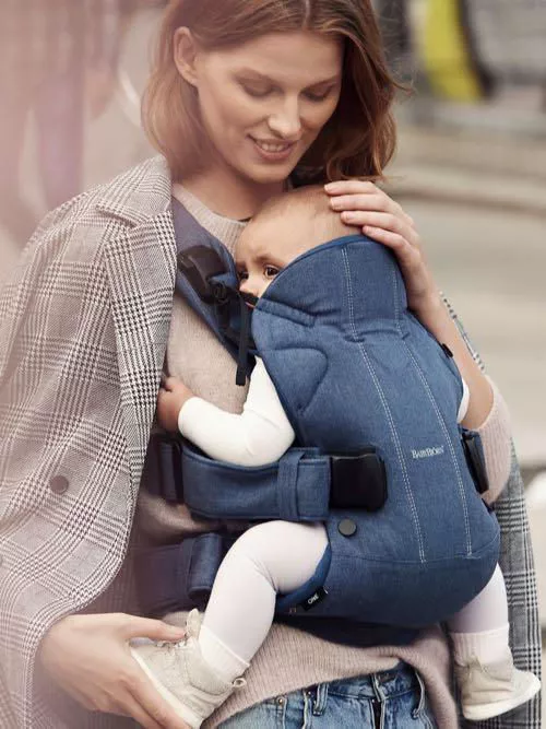 купить Кенгуру BabyBjorn 098051E1 One Denim Midnight Blue в Кишинёве 