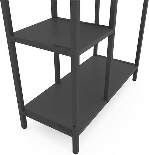 cumpără Raft de depozitare Nex Home Raft metalic Loft Cascade 1090x700x300mm, 5 nivele, PAL, Antracite/Antracite în Chișinău 