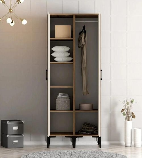cumpără Dulap Trendy Kumsal SS-Nuc, Smantana în Chișinău 