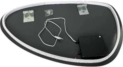 cumpără Oglindă baie Uniplast LM-407-9060-3 LED 2700/4000/6000K (oval freeform) 90x60cm IP44 în Chișinău 