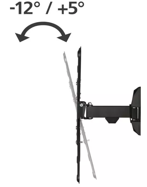 купить Крепление настенное для TV Hama 220823 TV Wall Bracket, Swivel, Tilt, 165 cm (65") up to 20 kg в Кишинёве 