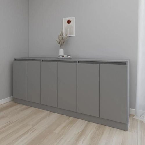 cumpără Comodă Smartex (16492) Т8 200cm Grafit în Chișinău 
