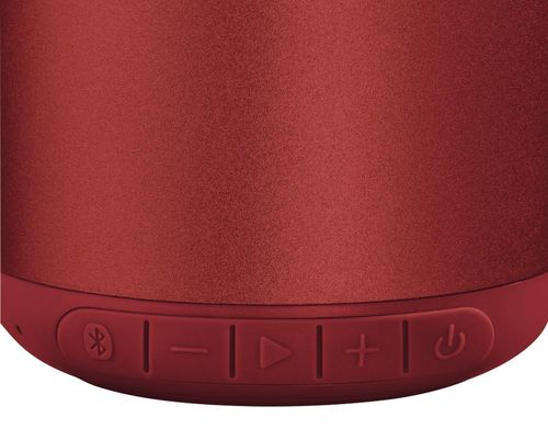 купить Колонка портативная Bluetooth Hama 188216 Bluetooth® Drum 2.0 Loudspeaker, 3,5 W, red в Кишинёве 