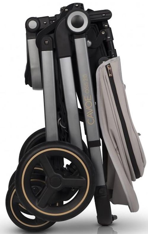 купить Детская коляска Cavoe Osis Gondola Taupe в Кишинёве 