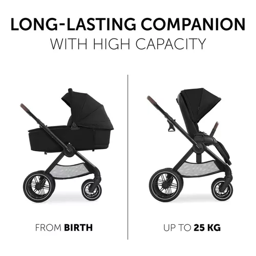 купить Детская коляска Hauck Carucior 2in1 Walk N Care Air Set Black в Кишинёве 