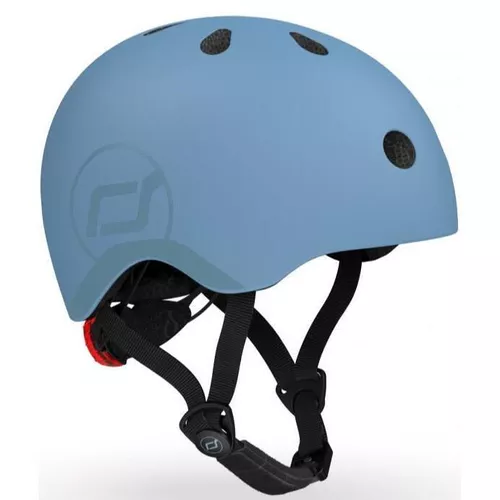 cumpără Cască de protecție Scoot&Ride 00891 Casca de protectie pentru copii cu sistem de reglare Steel M-L în Chișinău 