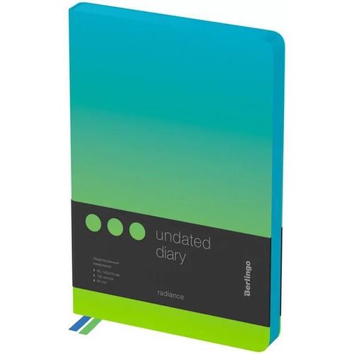 cumpără Carnet Berlingo RL299179 Agenda nedatata Radiance A5, 136 foi, albastru în Chișinău 