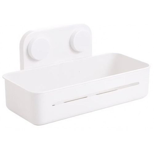 купить Аксессуар для ванной Axentia 136362 Raft dublu cu ventuze din plastic, alb в Кишинёве 
