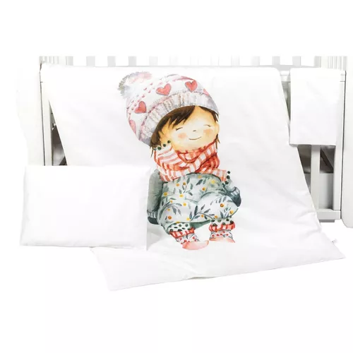 купить Детское постельное белье PernaMea Set lenjerie 3 piese Premium Little Girl (PM.100469/5) в Кишинёве 