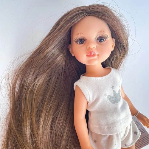 купить Кукла Paola Reina 13213 Carol in pijama, cu par lung 32 cm, 46810 в Кишинёве 