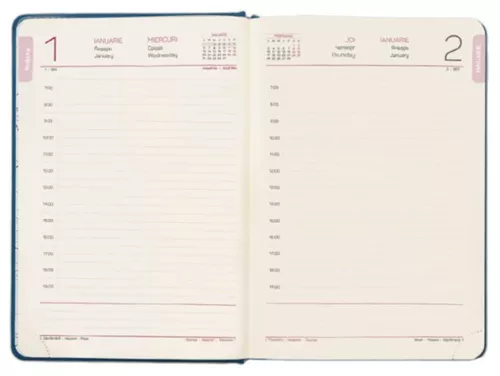 cumpără Carnet IDEE Agenda nedatata B5 Premium Matte Blue (ID.1967) în Chișinău 