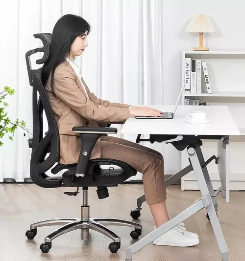 cumpără Fotoliu de birou Deli KF231, сетка, черное în Chișinău 