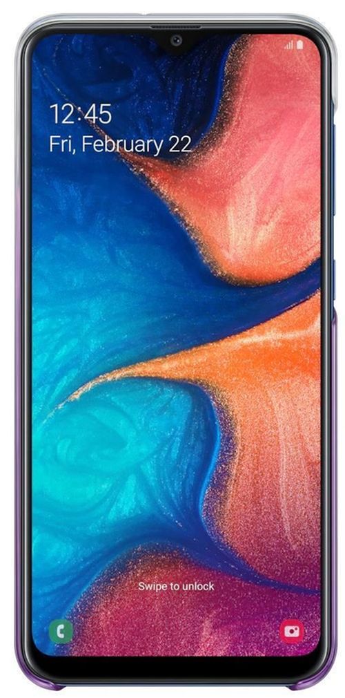 cumpără Husă pentru smartphone Samsung EF-AA205 Gradation Cover Violet în Chișinău 