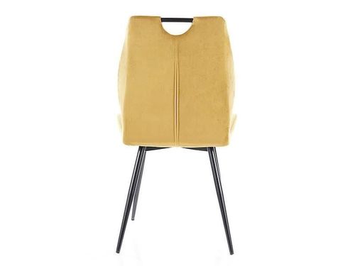 купить Стул Signal Arco velvet curry bluvel 68/ met. czar в Кишинёве 