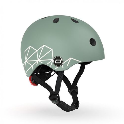 купить Защитный шлем Scoot&Ride 96562 Casca de protectie cu sistem de reglare Greenlines, XXS-S, 1+ ani в Кишинёве 