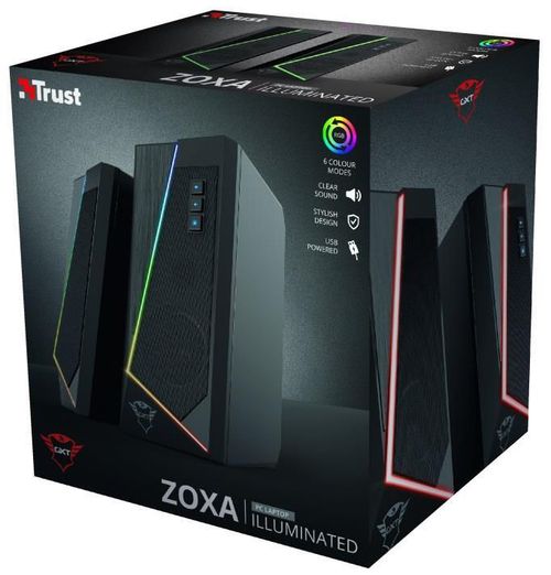 cumpără Boxe multimedia pentru PC Trust GXT 609 Zoxa RGB Illuminated în Chișinău 